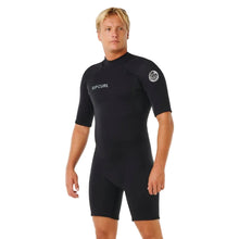 Rip Curl Trad Back Zip 2mm Flatlock Shorty 2026 - Black