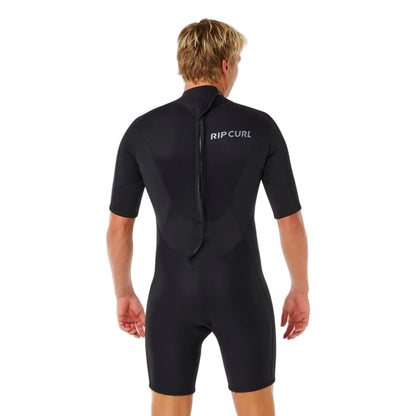 Rip Curl Trad Back Zip 2mm Flatlock Shorty 2026 - Black