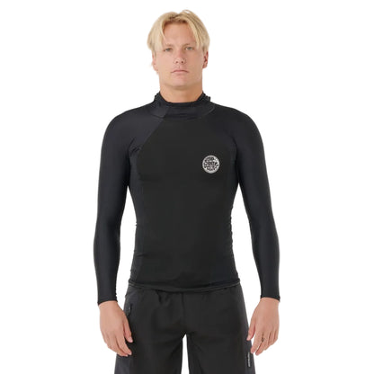 Rip Curl Ultimate Search Long Sleeve Hooded Vest - Black