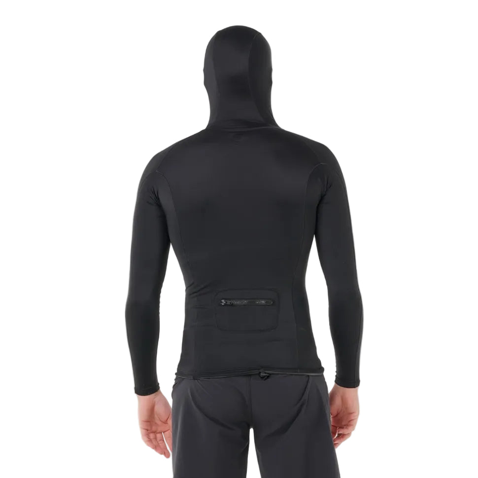 Rip Curl Ultimate Search Long Sleeve Hooded Vest - Black