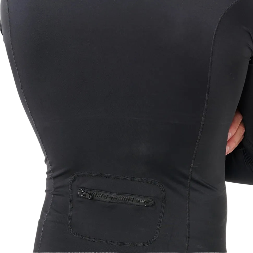 Rip Curl Ultimate Search Long Sleeve Hooded Vest - Black