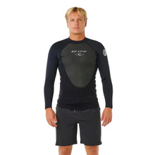 Rip Curl Omega 1.5mm Wetsuit Top in Black