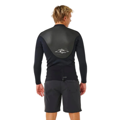 Rip Curl Omega 1.5mm Wetsuit Top - Black