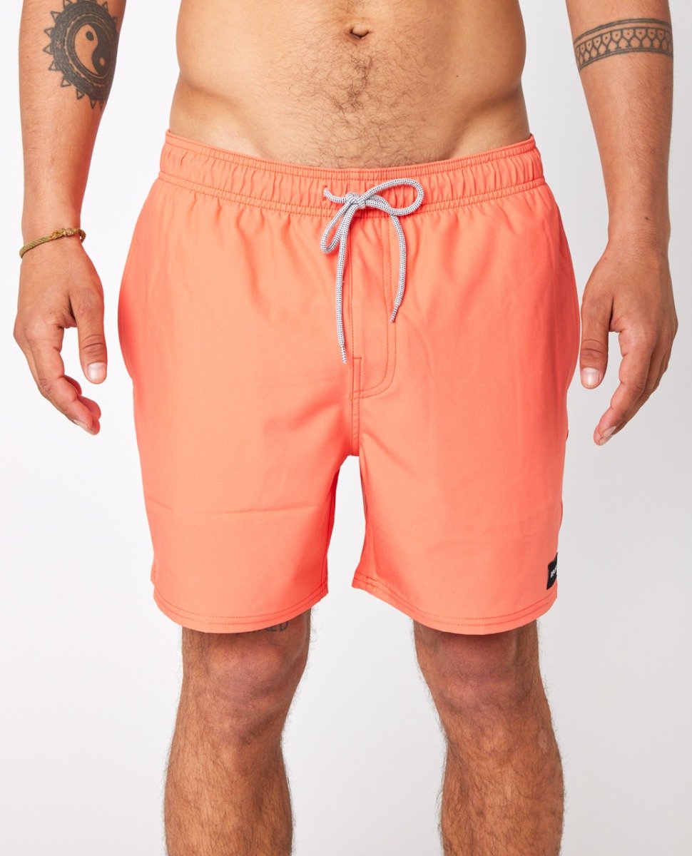 Rip Curl Daily 16" Volley Shorts - Coral