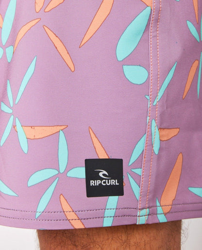 Rip Curl Mirage Retro Sealife Men's Boardshorts - Dusty Purple