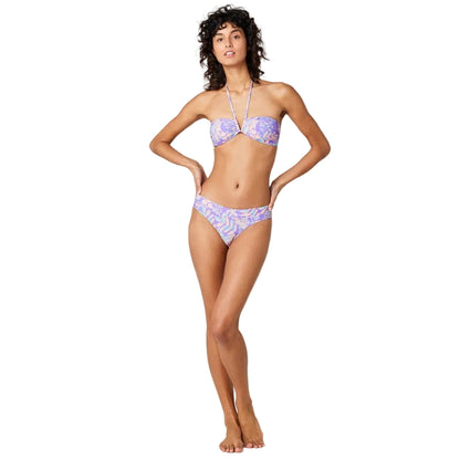 Rip Curl Palm Party Womens Halter Bikini Top - Purple