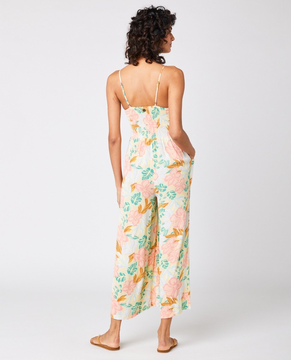 Rip Curl Follow the Sun Women Romper - Light Orange