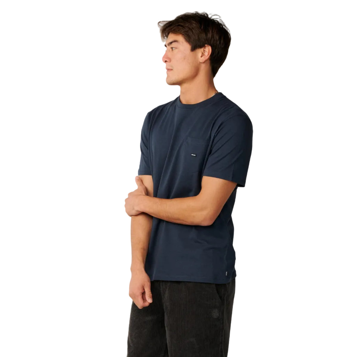 Rip Curl Mens Pacific Rinse Pocket Tee - Dark Navy