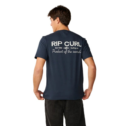 Rip Curl Mens Pacific Rinse Pocket Tee - Dark Navy
