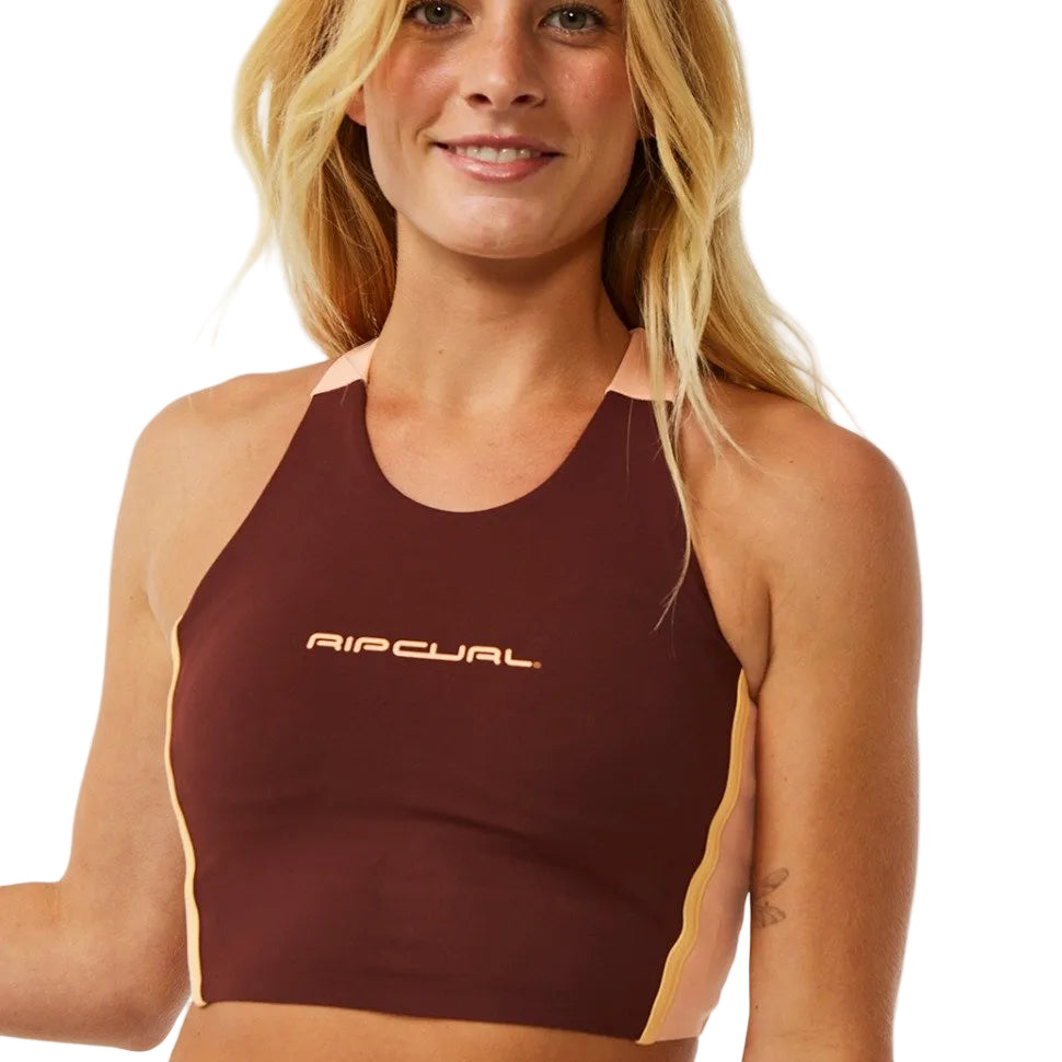 Rip Curl RSS Revival Women's Crop Top - Plum