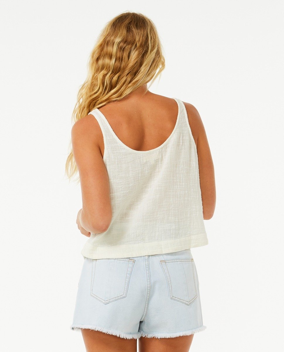 Rip Curl Classic Surf Women's Tank II Top - Bone
