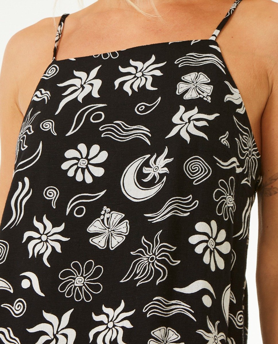 Rip Curl Holiday Motifs Women's Mini Dress - Black