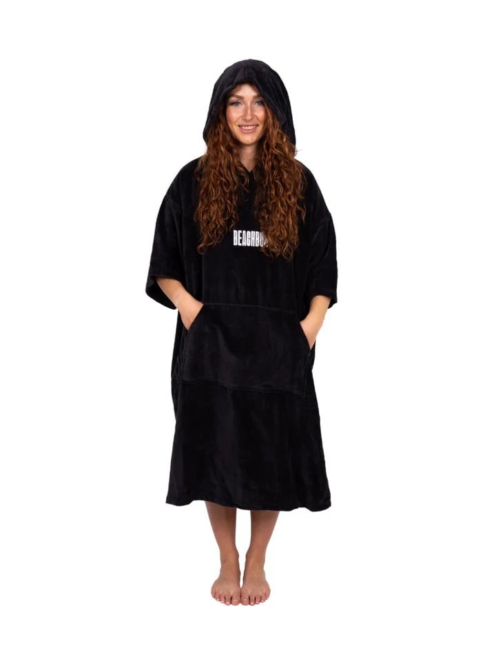 Beachbum Towel Robe - Charcoal