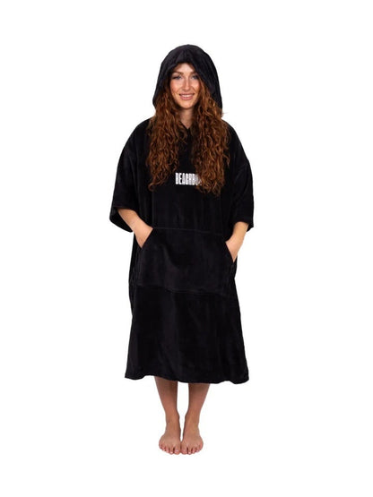 Beachbum Towel Robe - Charcoal