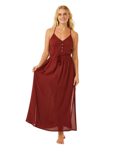 Rip Curl Classic Surf Womens Maxi Dress - Plum