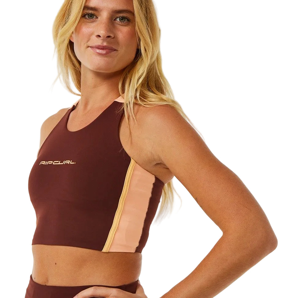 Rip Curl RSS Revival Women's Crop Top - Plum
