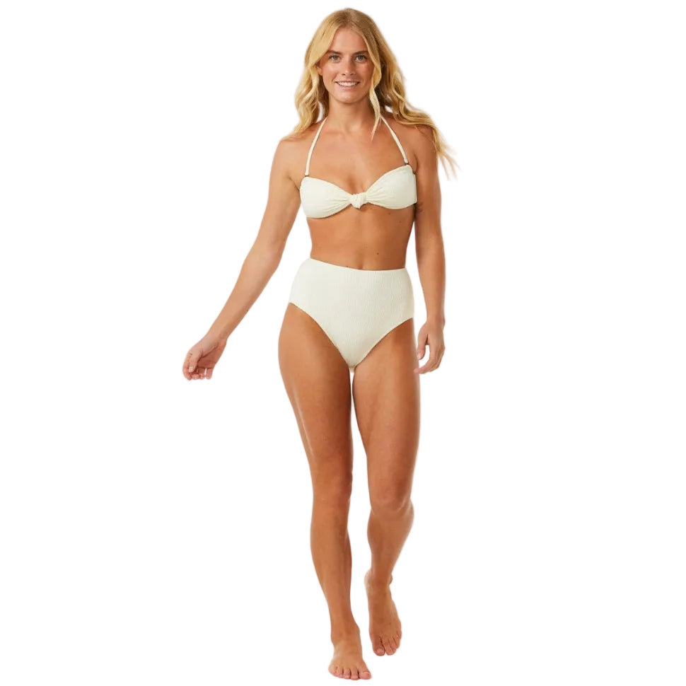 Rip Curl Dreams Bandeau Women's Bikini Top - Off White