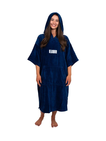 Beachbum Towel Robe in Charcoal