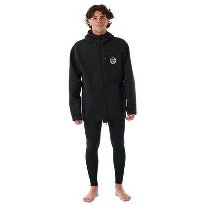 Rip Curl Mens Neoprene Jacket - Black