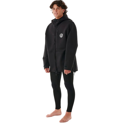 Rip Curl Men's Neoprene Jacket - Black
