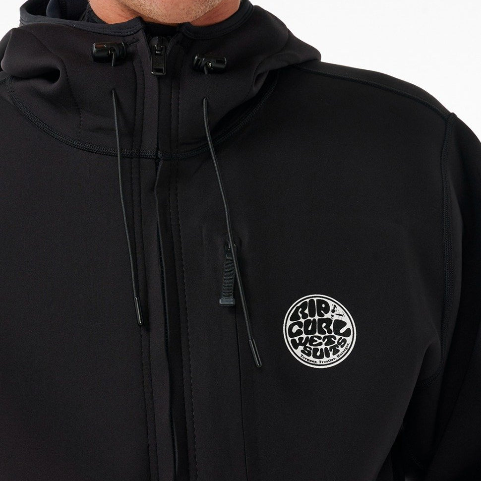 Rip Curl Men's Neoprene Jacket - Black