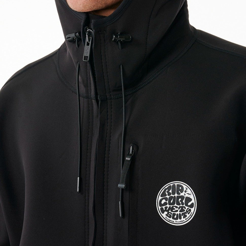 Rip Curl Men's Neoprene Jacket - Black