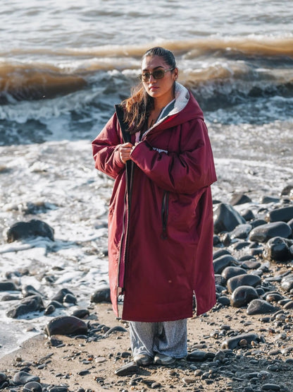 Beachbum Brobe Changing Robe - Rich Burgundy