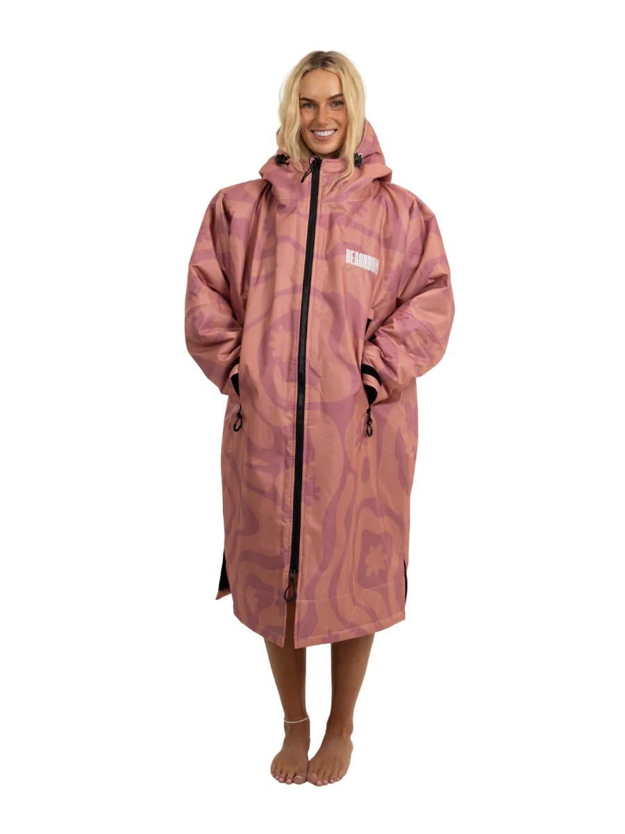 Beachbum Brobe Changing Robe - Coral Pink