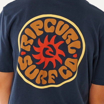 Rip Curl Pacific Rinse Circle Boys Tee - Dark Navy