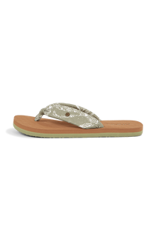 O'Neill Ditsy Sun Womens Sandals - Green Textured Jungle