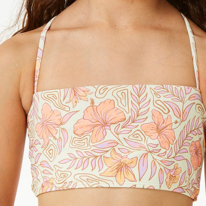 Rip Curl Hidden Tropic Girls Bikini - Lemon Ice