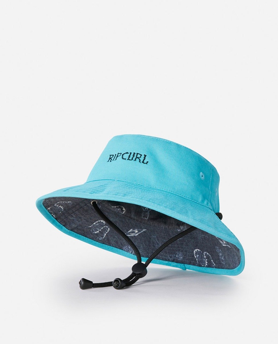 Rip Curl Revo Revo Boys Wide Brim Hat - Aqua