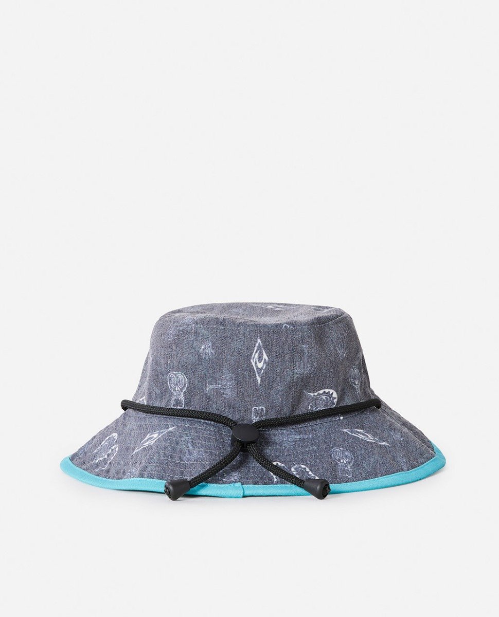 Rip Curl Revo Revo Boys Wide Brim Hat - Aqua