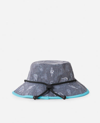 Rip Curl Revo Revo Boys Wide Brim Hat - Aqua