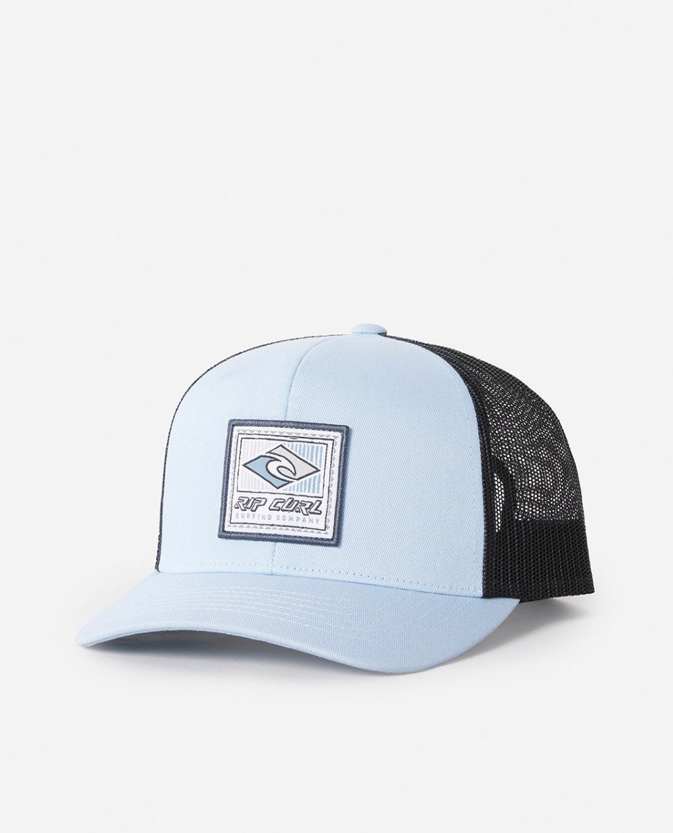 Rip Curl Custom Curve Mens Trucker Cap - Dusty Blue