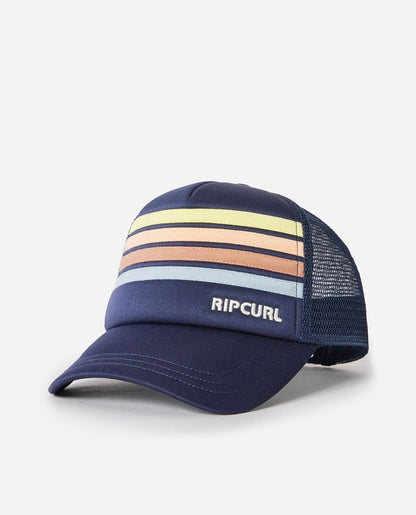 Rip Curl Mixed Trucker Girls Hat - Navy
