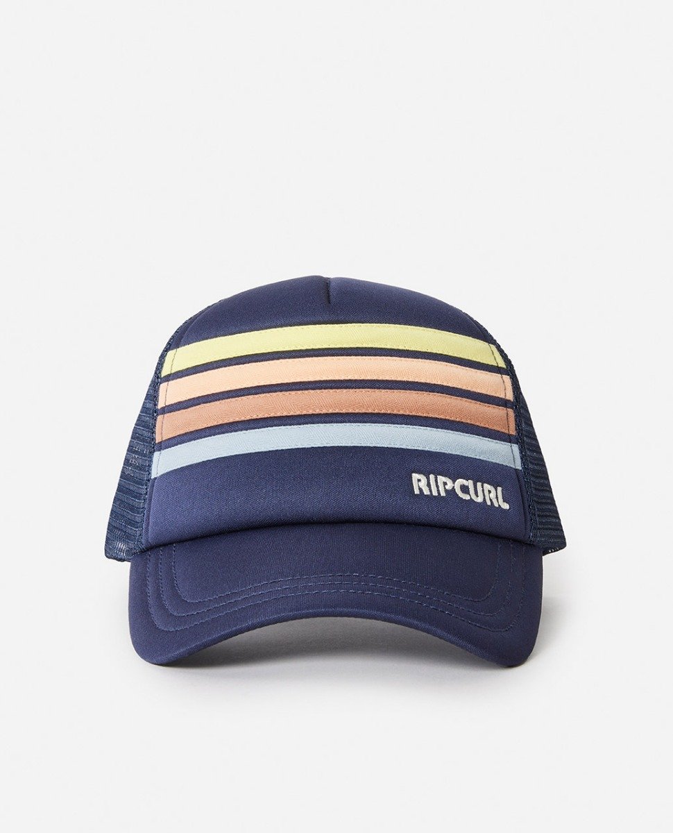 Rip Curl Mixed Trucker Girls Hat - Navy