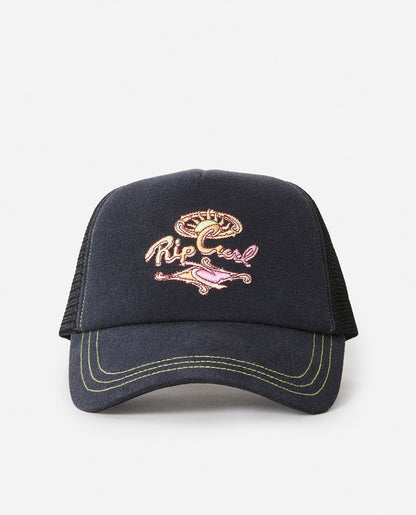 Rip Curl Mixed Revival Women's Trucker Cap - Washed Black
