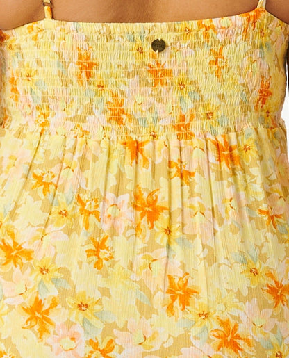 Rip Curl Summer Rain Women's Midi Dress - Straw