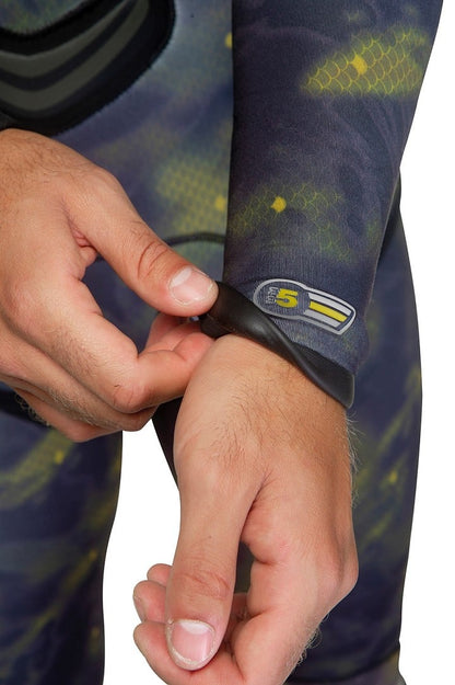 Cressi Lampuga Men's 2-Piece Spearfishing 7+5mm Wetsuit - Camo
