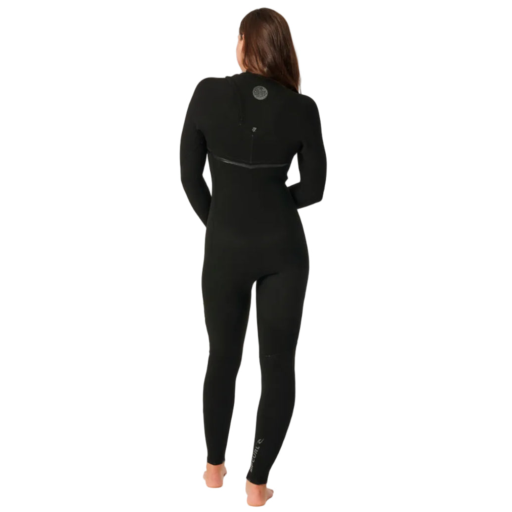 Rip Curl E-Bomb 4/3mm Zip Free Womens Wetsuit - Black