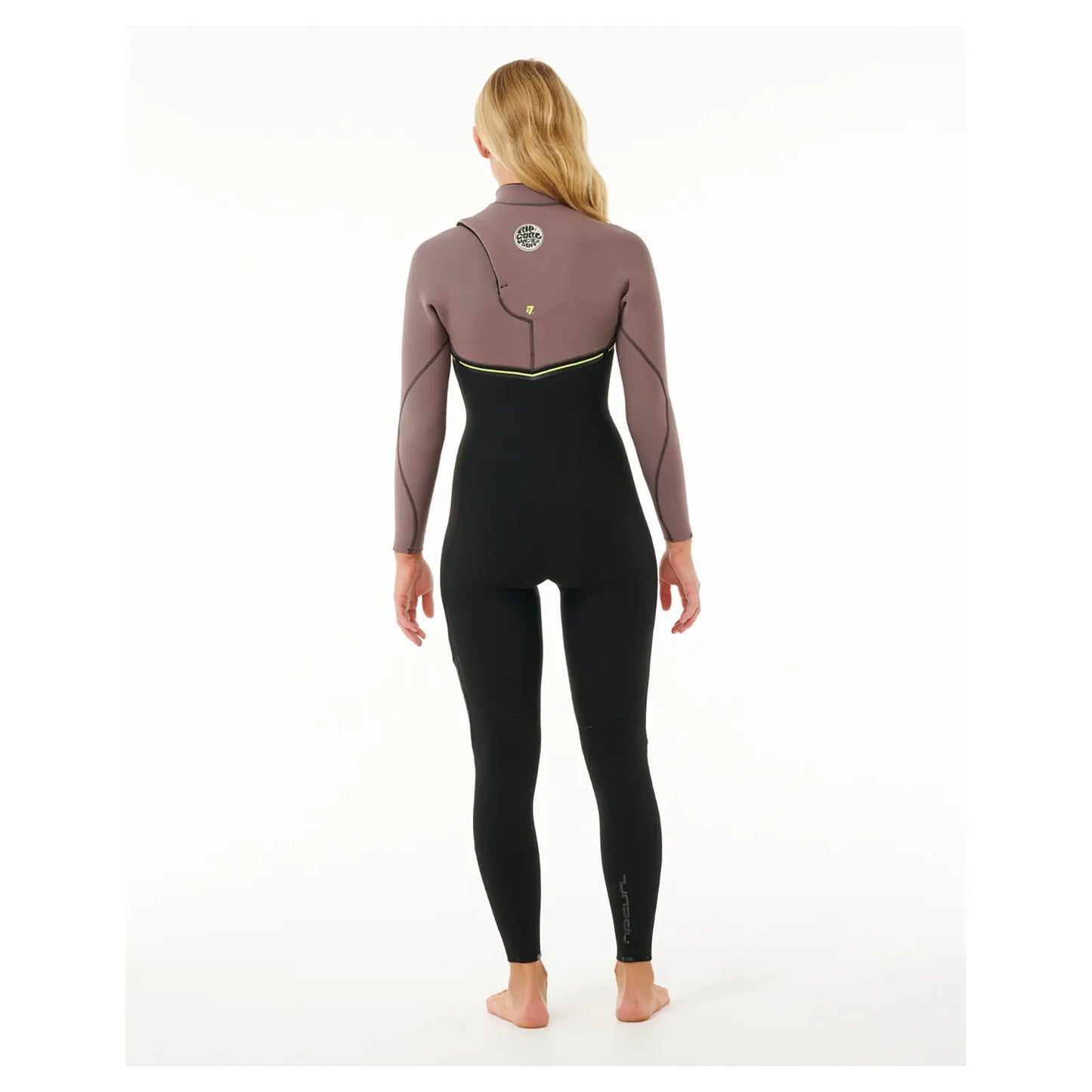 Rip Curl Women's E Bomb 4/3mm Zip Free Wetsuit - Eggplant 24/25 - Buy online today
