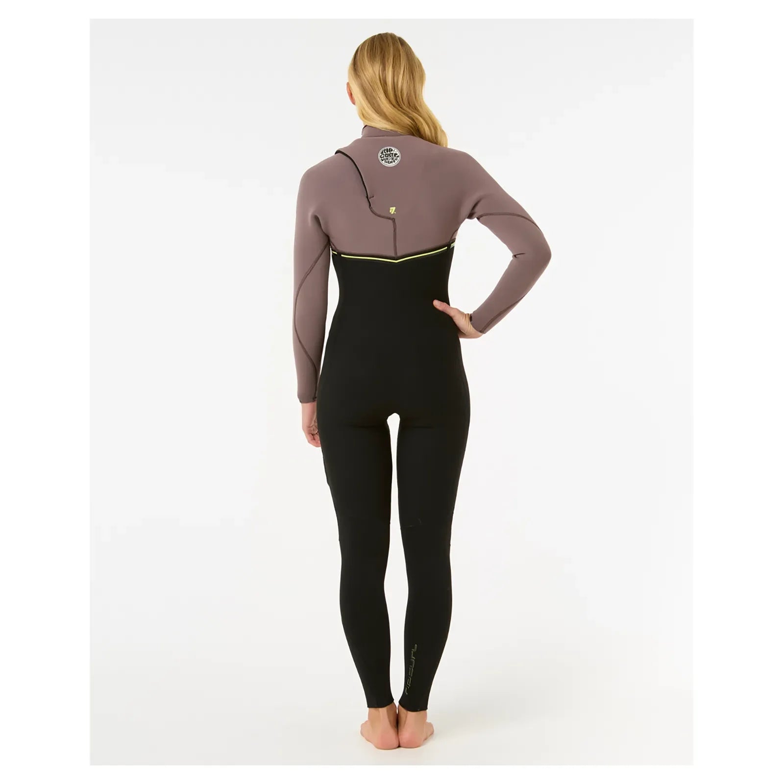 Rip Curl Women's E Bomb 4/3mm Zip Free Wetsuit - Eggplant 24/25 - Buy online today