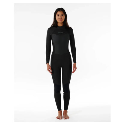 Rip Curl Women's Dawn Patrol 4/3 Back Zip Wetsuit - Black - 2025/26 - Buy online today
