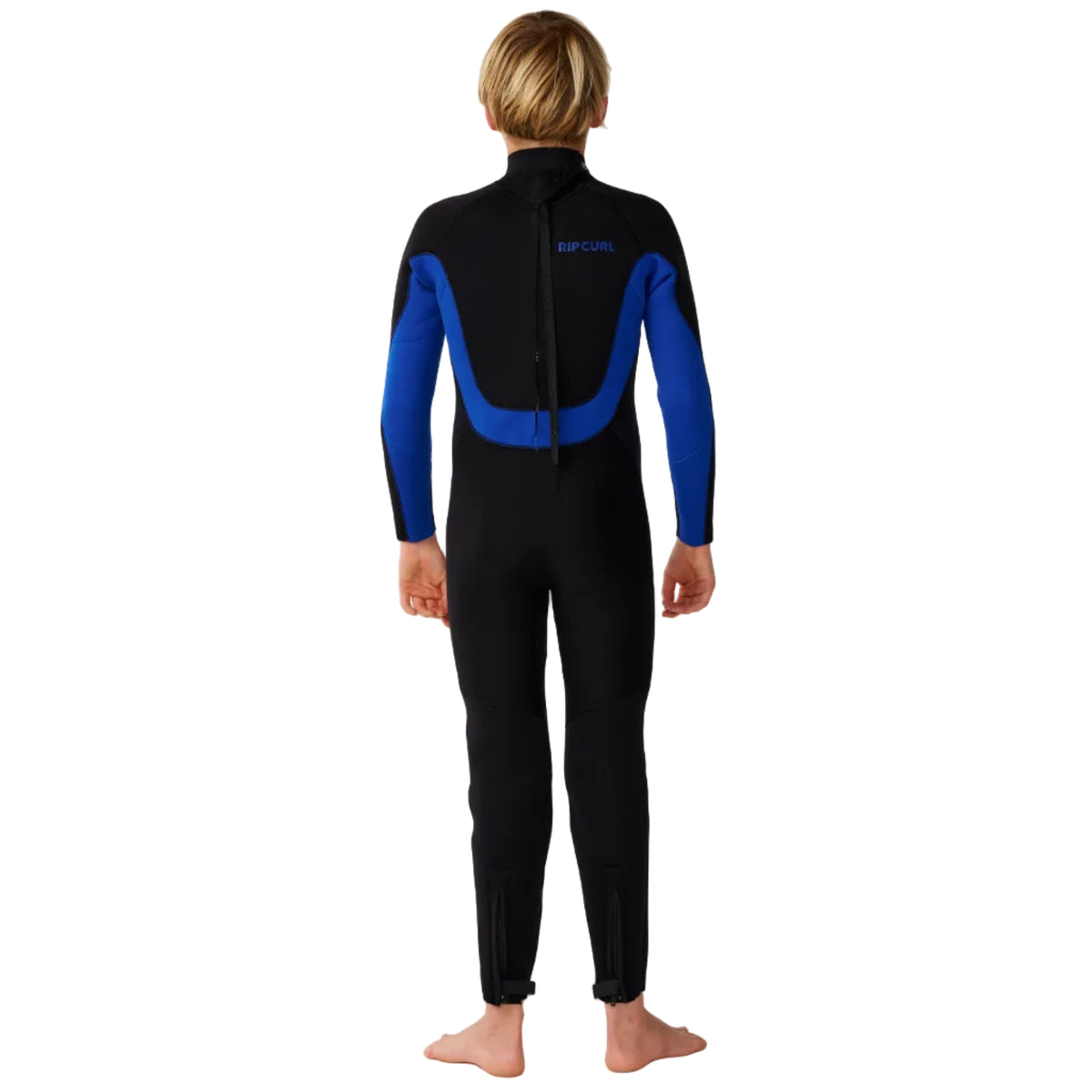 Rip Curl Boys Trad Back Zip 5/4mm Winter Wetsuit 2026 - Blue