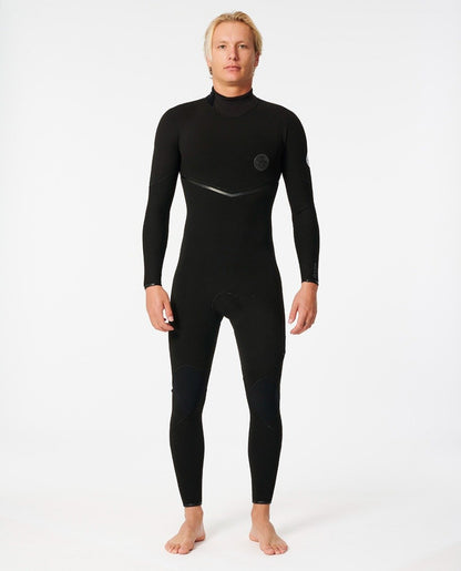 Rip Curl E-Bomb 5/3mm Men's Back Zip Winter Wetsuit 2025 - Black