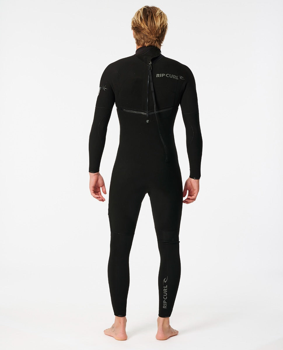 Rip Curl E-Bomb 5/3mm Men's Back Zip Winter Wetsuit 2025 - Black
