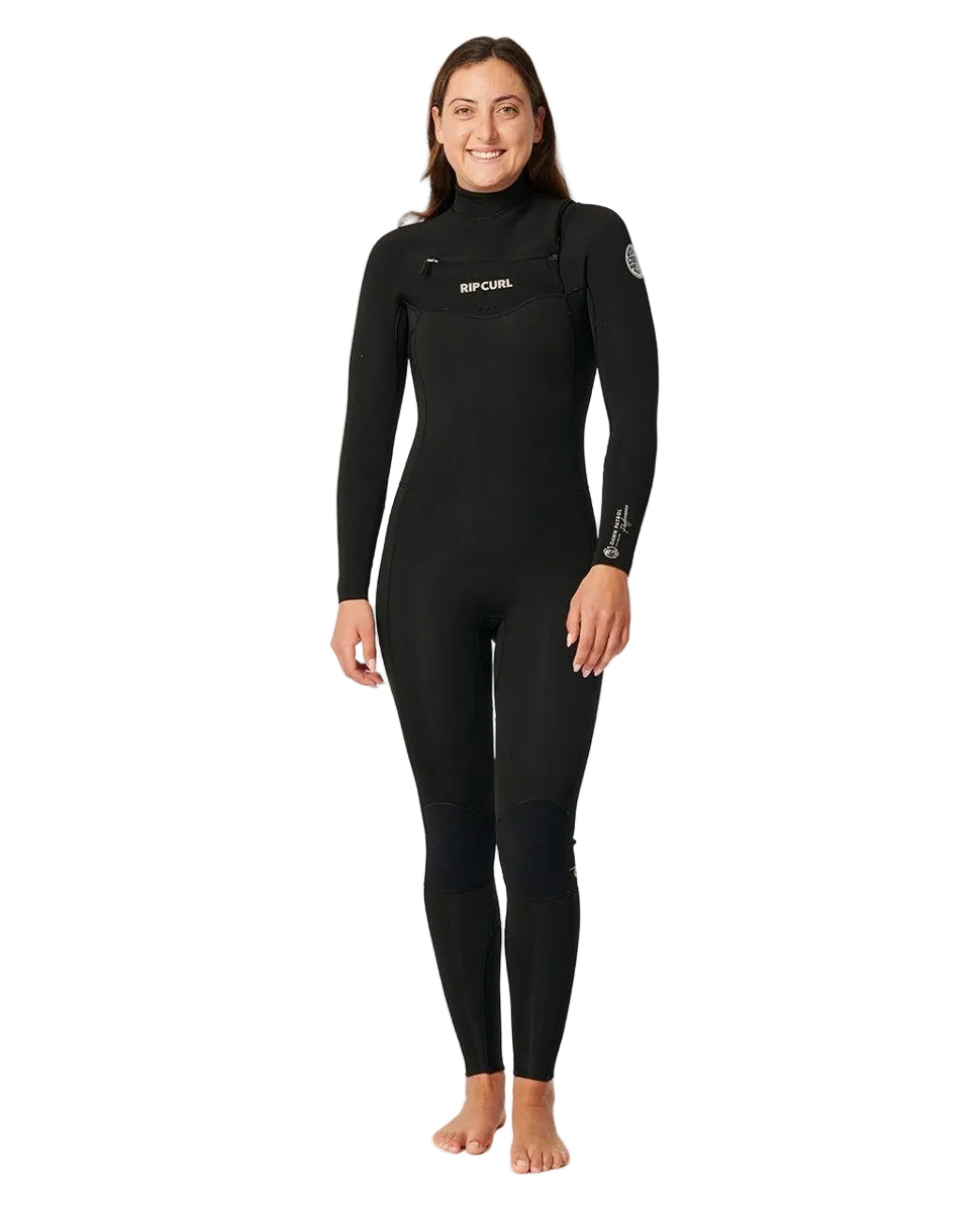 Rip Curl Dawn Patrol Performance 5/3mm Chest Zip Winter Wetsuit - Black