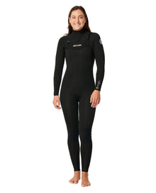 Rip Curl Dawn Patrol Performance 5/3mm Chest Zip Winter Wetsuit - Black