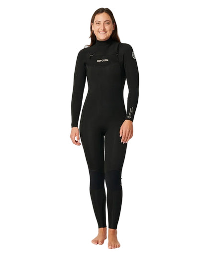 Rip Curl Dawn Patrol Performance 5/3mm Chest Zip Winter Wetsuit - Black